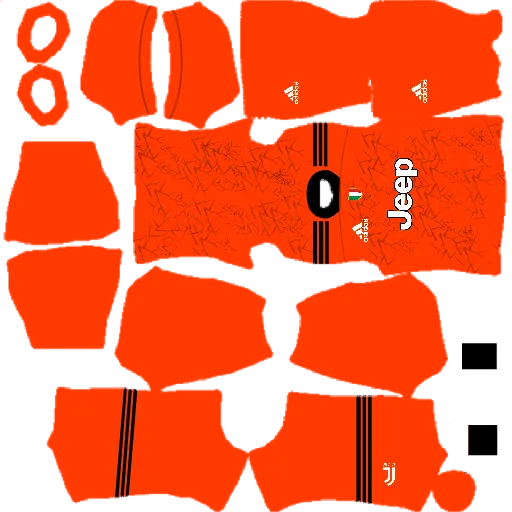 Juventus 2020-21 Kits - DLS 22 7 Juventus fantasy third kits