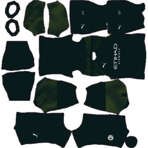 Manchester City 2019-20 Kits - DLS 22 5 gk 1