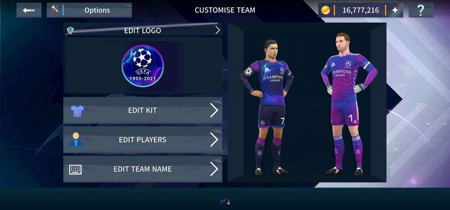 DLS 21UCL (Uefa Champions League) Edition Apk  Sakib.Pro