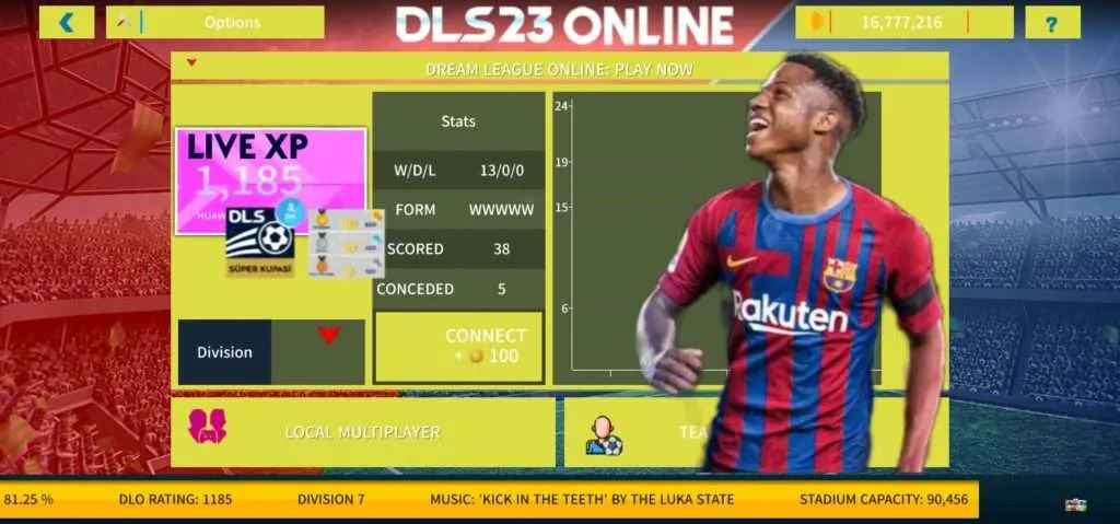 DLS 23 Exclusive Edition Mod Download For Android 1 Screenshot 20210405 225459 com.firsttouchgames.dls3