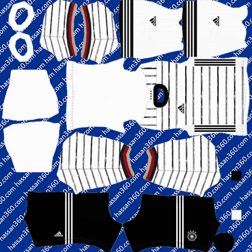 Germany Kits & Logo - DLS 22 3 Germany Home Kits DLS 22